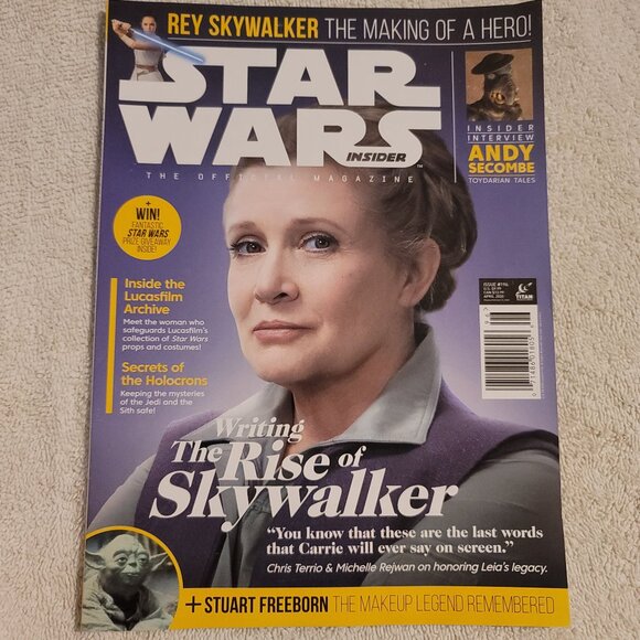 M22. Star Wars Insider Writing The Rise Of Skywalker Magazine - Picture 1 of 2